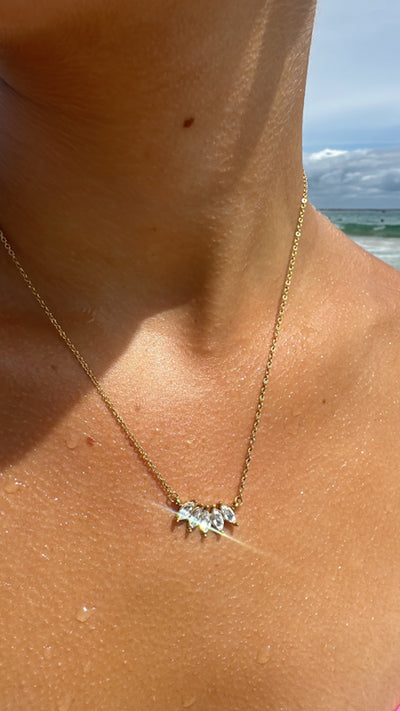 Lotus Crown Necklace