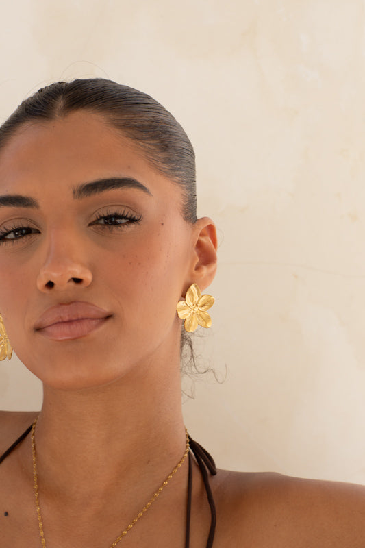 Hibiscus Flower Studs