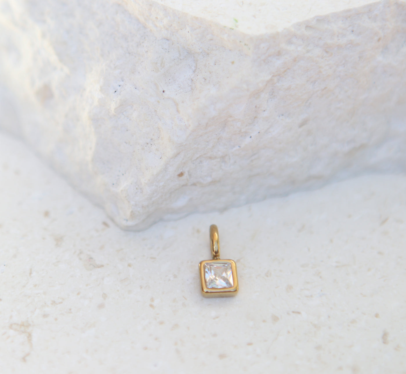 April Diamond Square Charm