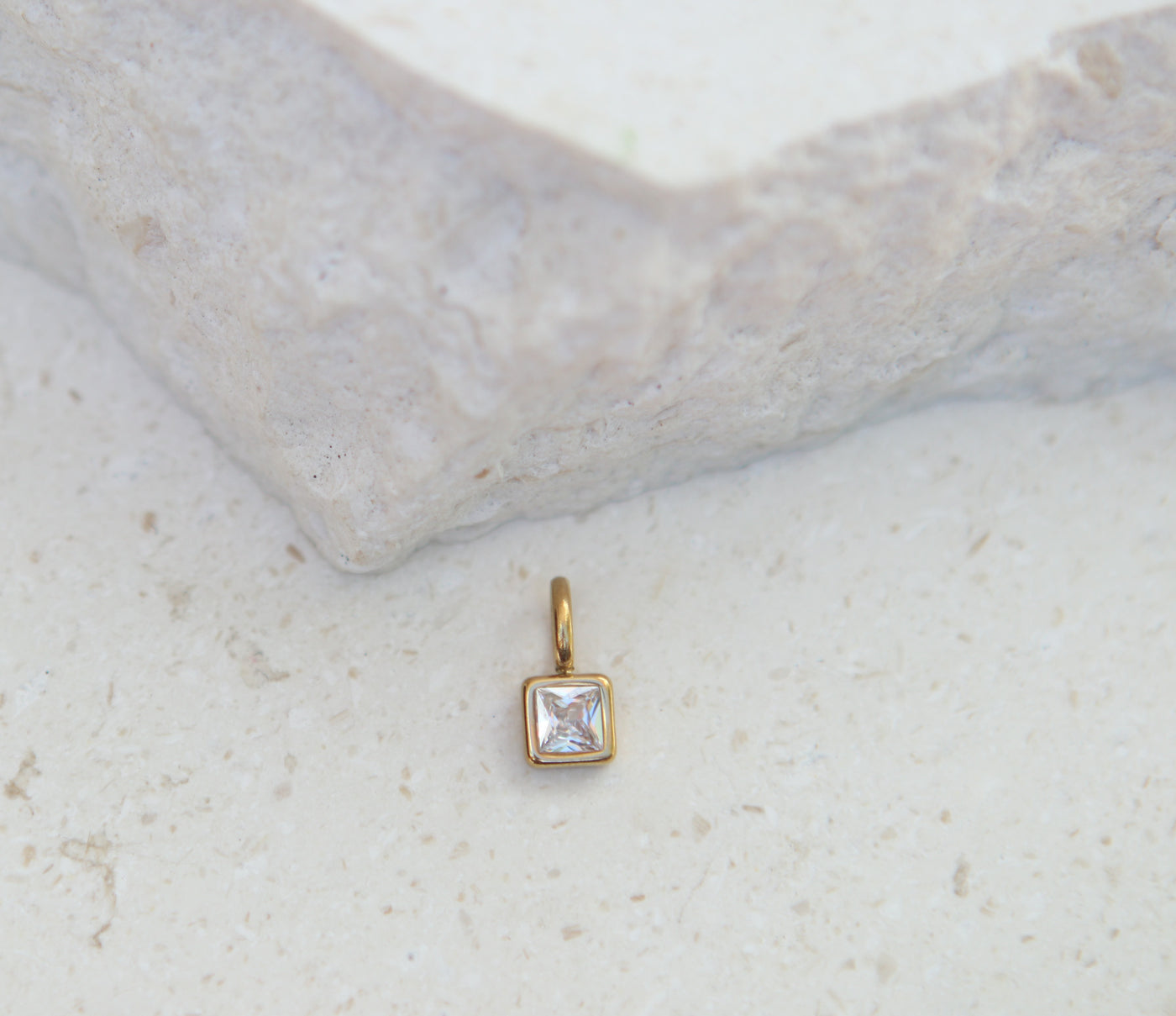 April Diamond Square Charm