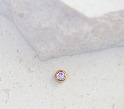 February Amethyst Charm