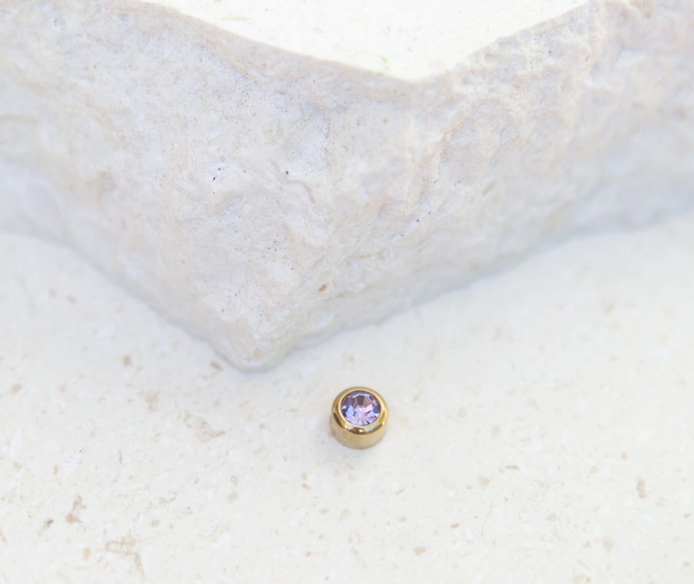 February Amethyst Charm