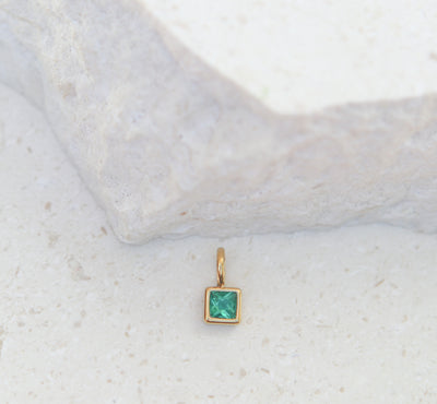 May Emerald Square Charm