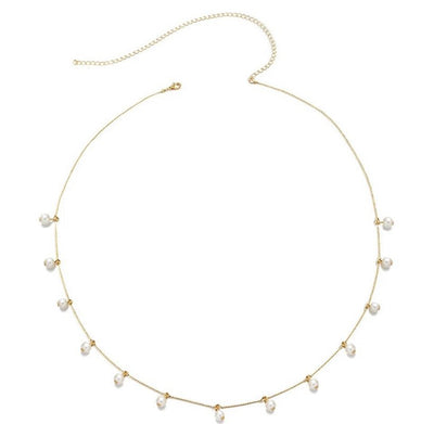 Amelia Belly Chain-Necklace-Dainty By Kate