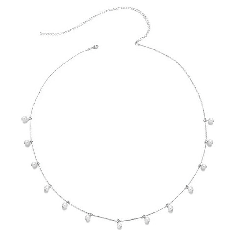 Amelia Belly Chain-Necklace-Dainty By Kate