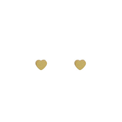 Heart Studs-Studs-Dainty By Kate