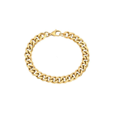 Ios Cuban Chain Bracelet-Bracelet-Dainty By Kate