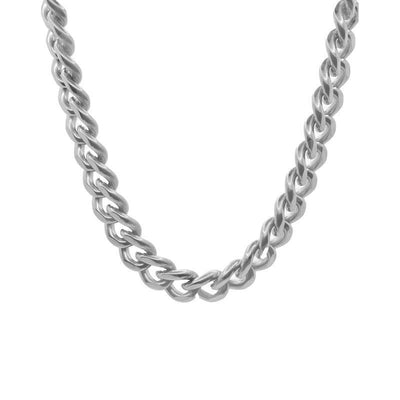 Ios Cuban Chain Necklace-Necklace-Dainty By Kate