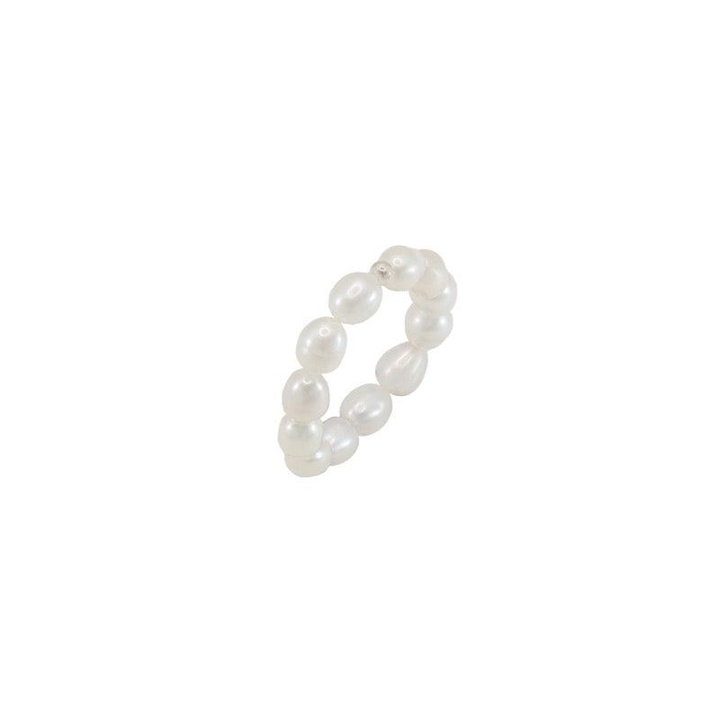 Nice Freshwater Pearl Ring-Rings-Dainty By Kate