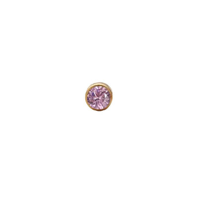 October Tourmaline Charm-Studs-Dainty By Kate