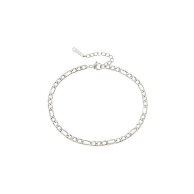 Paros Cuban Chain Link Anklet-Bracelet-Dainty By Kate