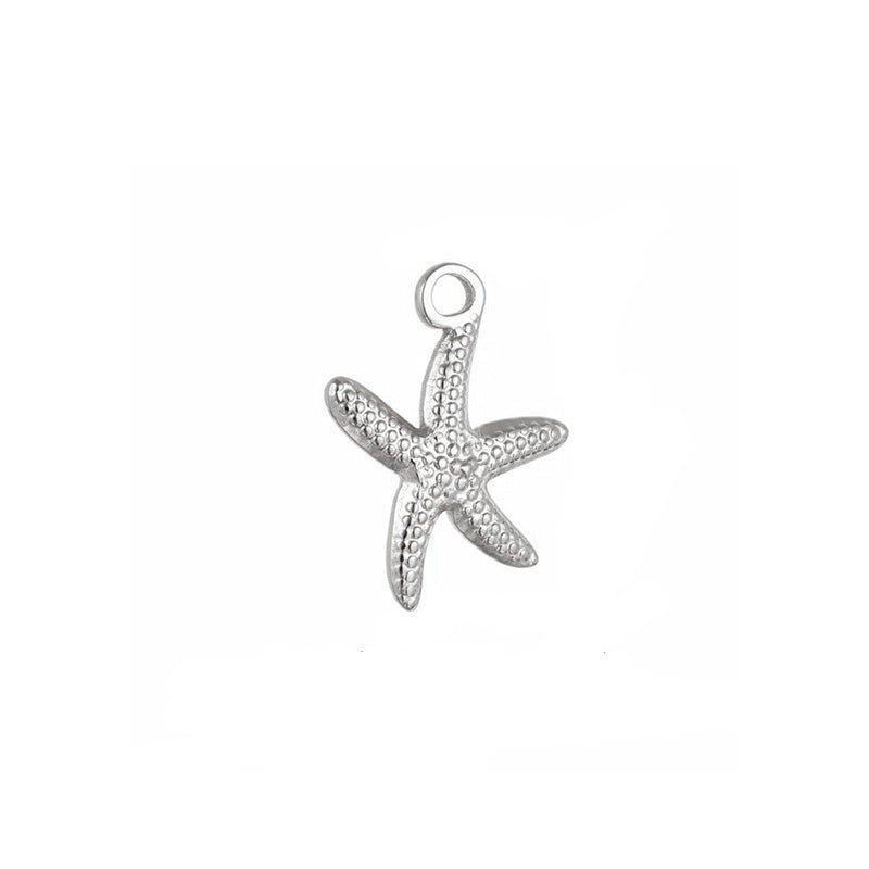 Starfish Charm-Studs-Dainty By Kate