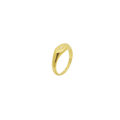 Twilight Rectangle Ring-Rings-Dainty By Kate